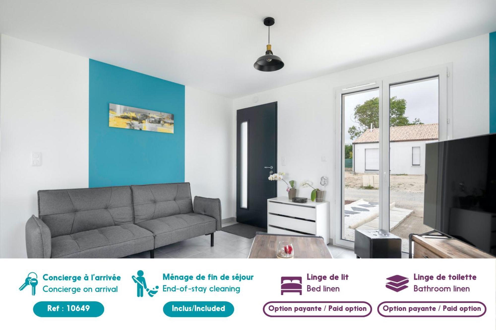 Maison Moderne Pour 7 Personnes A סנט-מישל-שף-שף מראה חיצוני תמונה